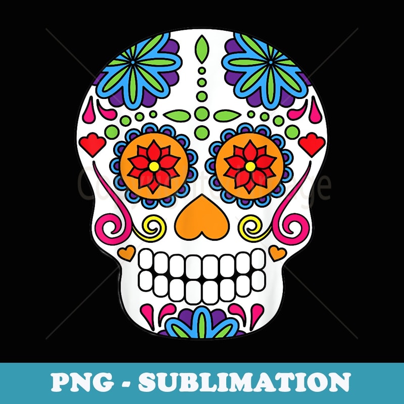 Day-of-the-Dead Mexican Halloween - Premium PNG Sublimation File