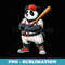 Baseball Panda Baseballer Panda Baseball Player - Sublimation Digital Download