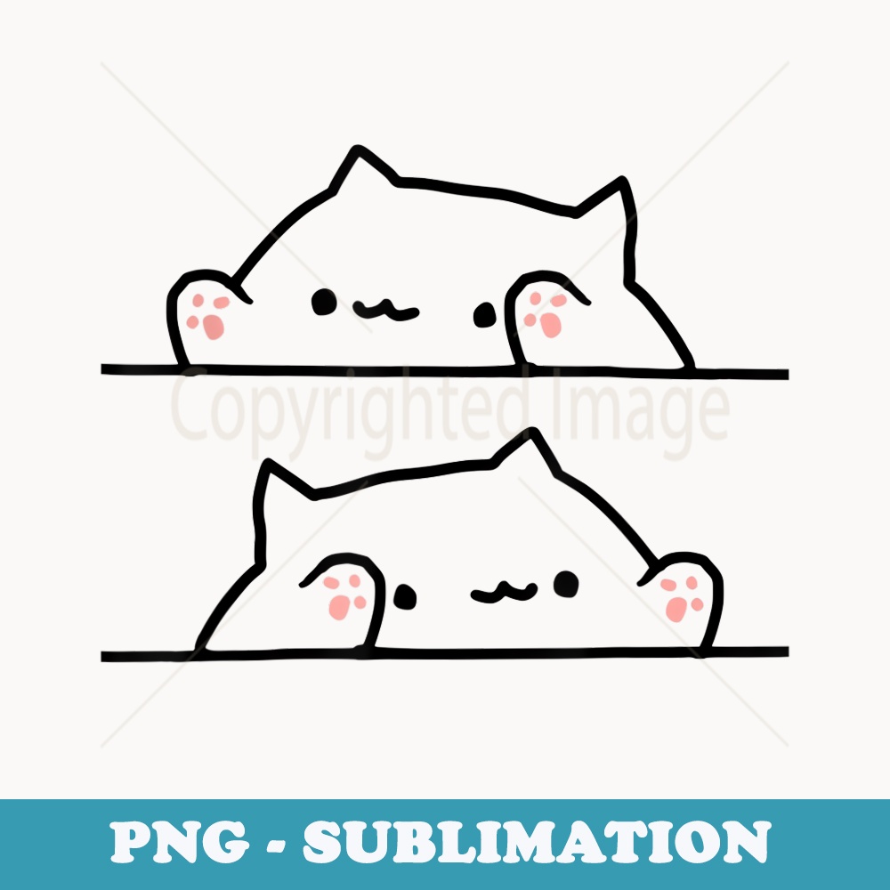 bongo cat t - Sublimation Digital Download