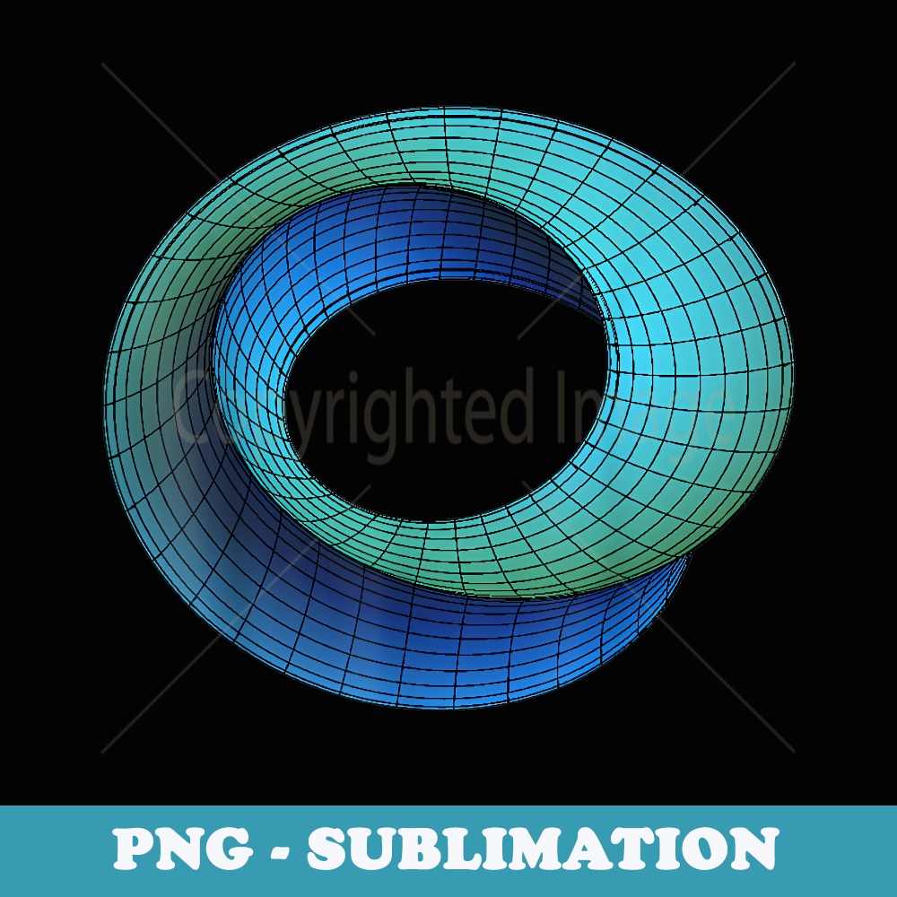 Umbilic Torus Mobius Band Calculus Science Engineering Math - Aesthetic Sublimation Digital File