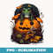 Pumpkin Frog costume on Frog Halloween - Exclusive Sublimation Digital File