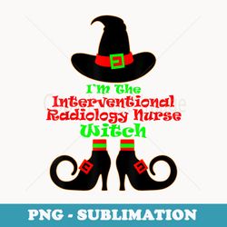 interventional radiology nurse halloween witch nursing - elegant sublimation png download