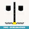 Taxi Driver Costume  Funny Gag joke - Stylish Sublimation Digital Download