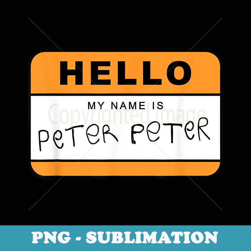Peter Peter Pumpkin Eater Matching Couples Halloween Costume - Sublimation Digital Download