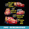 Disney Pixar Cars 3 Lightning McQueen How To Win Checklist - Special Edition Sublimation PNG File