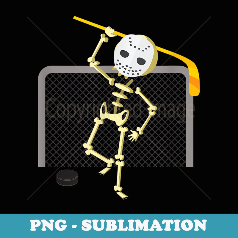 Goalie Mask Street Hockey Player Halloween for Boys Men - Sublimation Digital Download