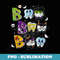 Dental Dentist Assistant Halloween Funny Boo Tooth th - Exclusive PNG Sublimation Download