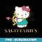 Hello Kitty Zodiac Sagittarius - Decorative Sublimation PNG File