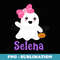 Girls Halloween for Girls Personalized Selena - Premium Sublimation Digital Download
