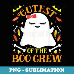 cutest boo crew ghost matching family set girls halloween - png transparent sublimation design