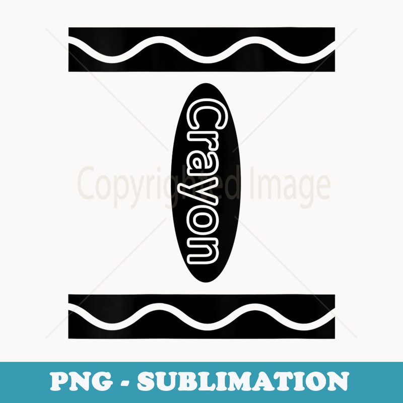 s Crayon Box Halloween Costume Group - Decorative Sublimation PNG File