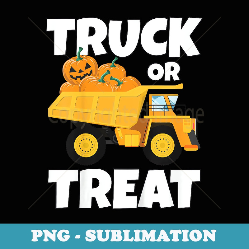 Halloween For Boys Toddlers Pumpkin Trick Or Treat - Elegant Sublimation PNG Download