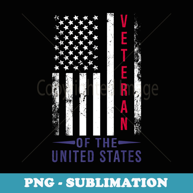 Veteran of the United States - Creative Sublimation PNG Download