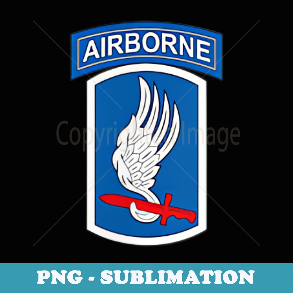 U.S Army 173rd Airborne Division Veteran Flag Vintage Mens - Decorative Sublimation PNG File