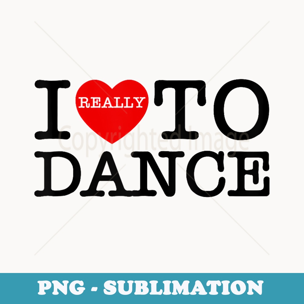 I Heart Love Dance Fun Dancing Valentines Day Teacher Dancer - Retro PNG Sublimation Digital Download