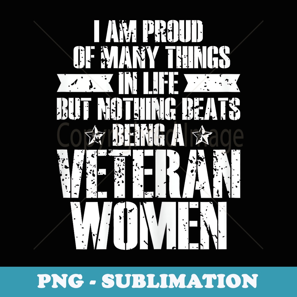 Veteran Female Soldier Veterans Day Patriotic - Creative Sublimation PNG Download