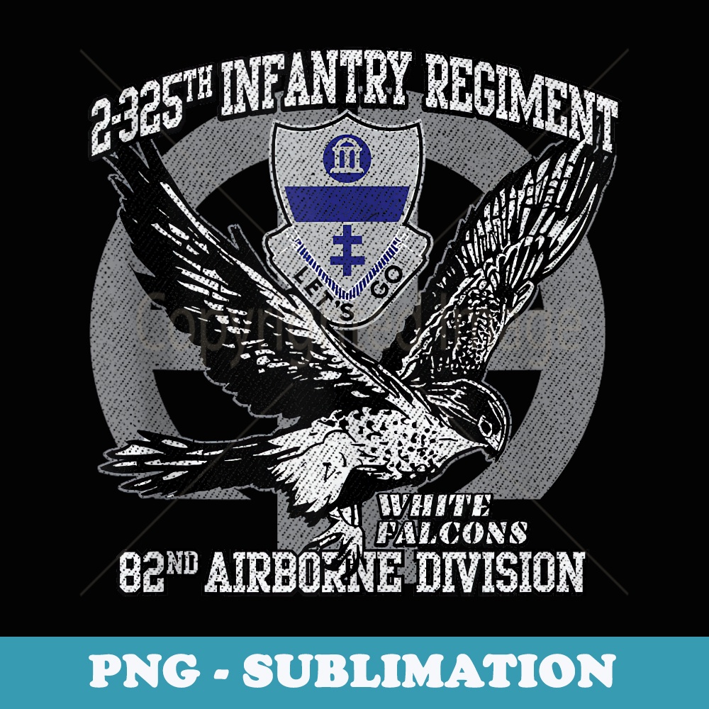 American Marauder 2-325th Airborne Infantry White Falcons - Modern Sublimation PNG File