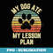 Funny Teacher My Dog Ate My Lesson Plan T Retro - Exclusive PNG Sublimation Download