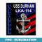 Veterans Day Amphibious Cargo Ship USS Durham LKA-114 - Trendy Sublimation Digital Download