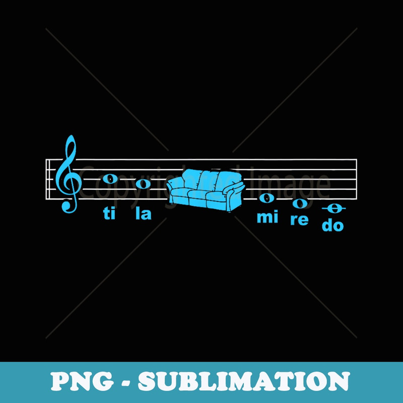 Solfege Music So-Fa Choir - Premium PNG Sublimation File