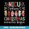 NICU Christmas Miracles NICU Nurse Xmas Party NICU Nursing - Premium Sublimation Digital Download
