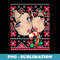 Ugly Christmas Otaku Ahegao Ecchi Etchi Lewd Hentai Kawaii - Artistic Sublimation Digital File