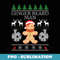Ginger Beard Man Christmas Ugly er X-mas - PNG Transparent Sublimation Design