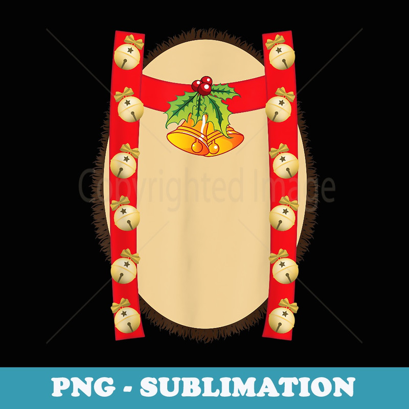 Reindeer Rudolph Belly Easy Costume - Animal Family - Vintage Sublimation PNG Download