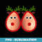 Funny Reindeer Boobs Ugly Christmas er Deer Naughty - Exclusive PNG Sublimation Download