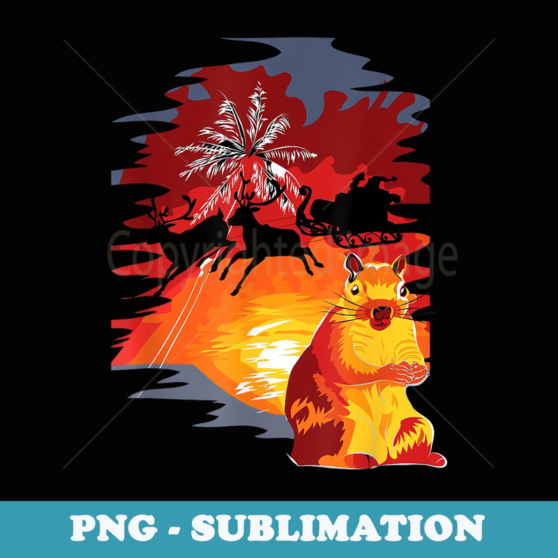 Christmas Squirrel - Signature Sublimation PNG File