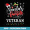 Funny Santas Favorite Veteran Christmas Xmas Hat - Premium PNG Sublimation File