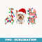 Yorkshire Terrier Christmas Yorkie Xmas Party - PNG Sublimation Digital Download