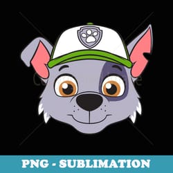 paw patrol rocky big face - sublimation png file