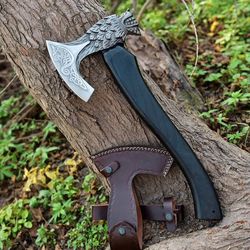 beautiful gift for him, handmade viking axe, custom norse axe, gift for father, anniversary gift, celtic sharp axe..