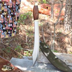 persian warrior arabian short scimitar - hand forged medieval inspired collectible replica carbon steel pirate sword