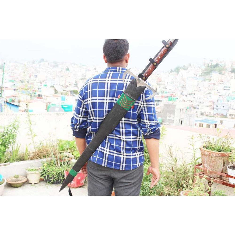 Full Tang Heavy SwordCustom Sword Handforged Viking Sword Handmade Tempered King Sword Khukurikukri Hunting Sword 5