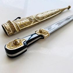 handmade dagger, sword, handforged sword, anniversary gift for men, birthday gift for him, kindjal, best gift