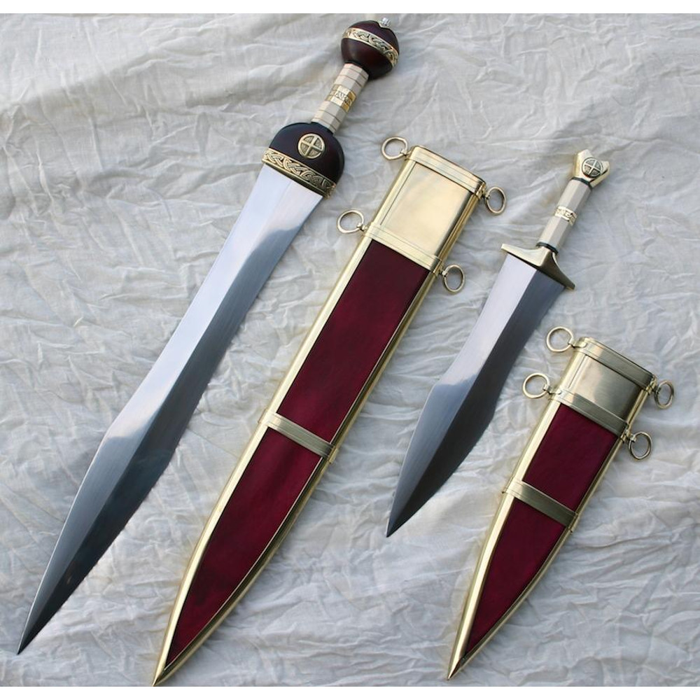 RomanoCeltic Gladius And Pugio For Sale 0