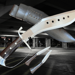 31cm long khukuri-handmade kukri-gurkha knife-full tang khukri-machete knife-kukri knife-khukuri house