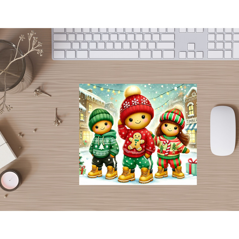 Gingerbread Christmas Digital Design Fun Holiday Art For Tumblers Stickers Mugs TShirts And More 2