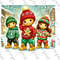 Gingerbread Christmas Digital Design Fun Holiday Art For Tumblers Stickers Mugs TShirts And More 4