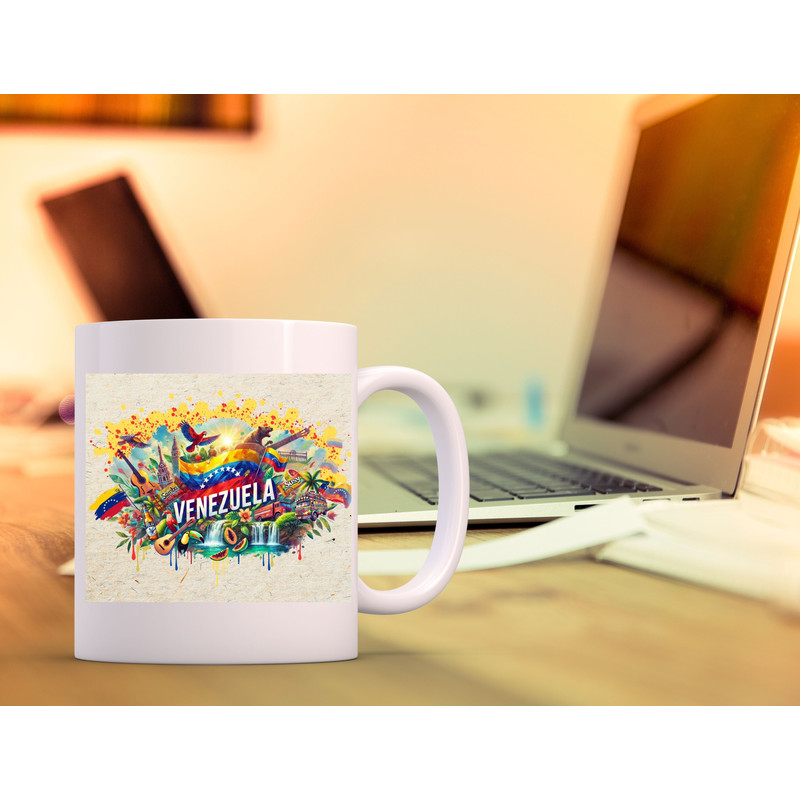 Venezuela Flag Digital Design Tumblers Stickers Mugs TShirts More Celebrate Venezuelan Pride 3