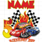 Personalized Hot Wheel Birthday Boy Png Racing Cars Png Monster Truck Png Custom Named Age Birthday 0