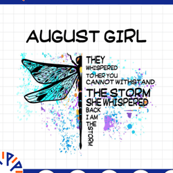 august girl hippie - whisper words of wisdom png, birthday gift, august birthday/ sublimation printing,