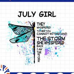 july girl hippie - whisper words of wisdom png, birthday gift, july birthday/ sublimation printing,