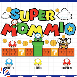 personalization name super mommio png, matching super daddio kiddo png, super daddio png, super kiddo png, mother's day