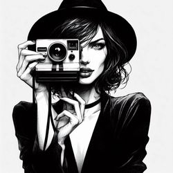 polaroid camera art digital image no. 9 by cam views