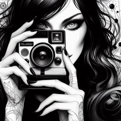 polaroid camera art digital image no. 10 by cam views
