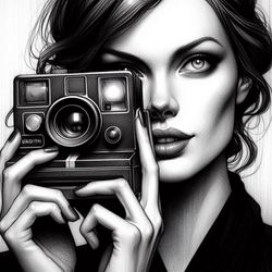 polaroid camera art digital image no. 12 by cam views