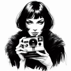 polaroid camera art digital image no. 13 by cam views